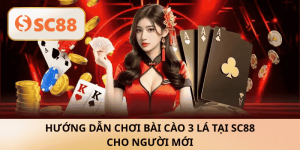 Hướng dẫn chơi Bài Cào 3 lá tại SC88 cho tân thủ